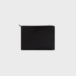 Kith Monogram Vachetta Leather Zip Pouch