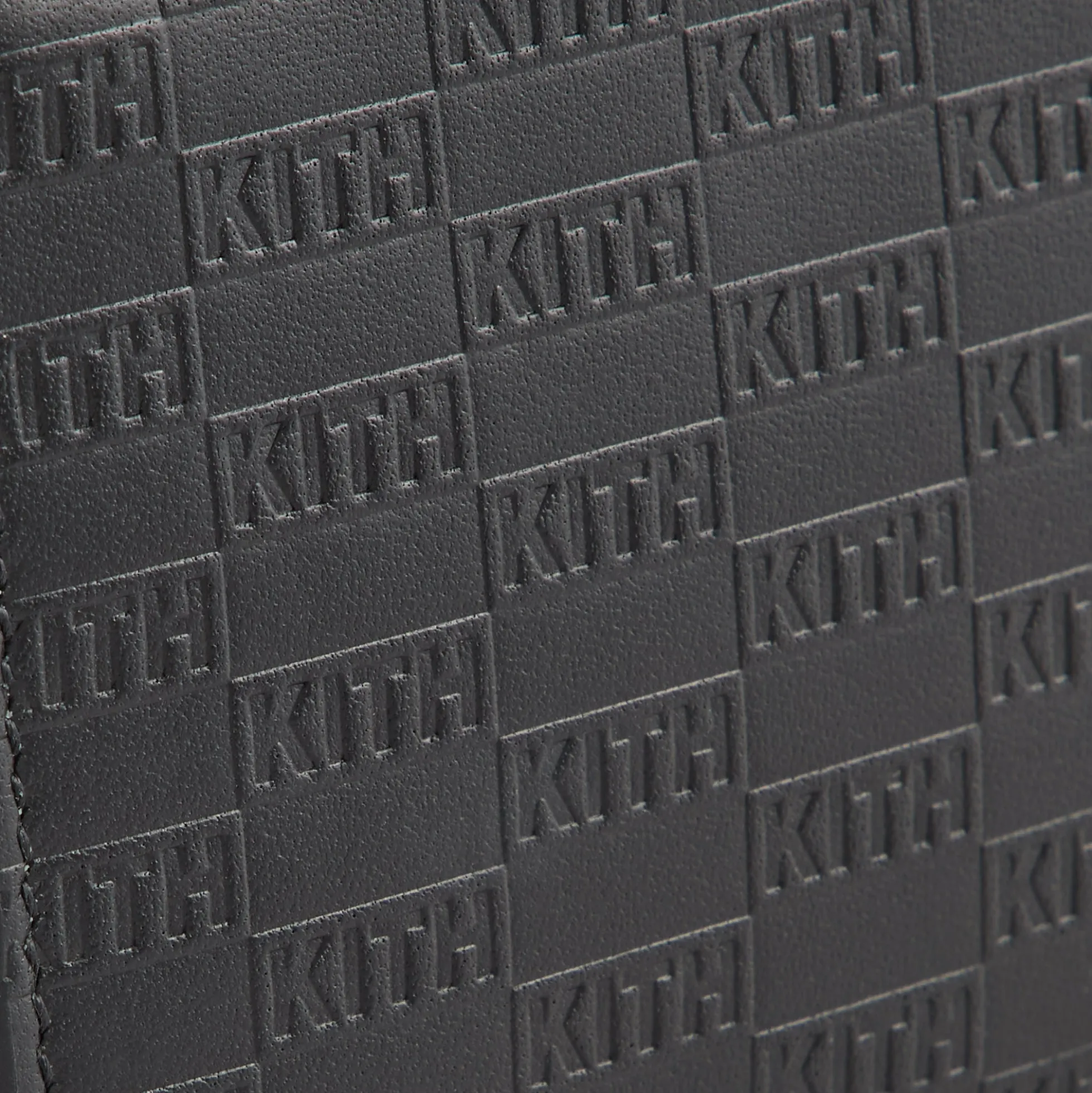 Kith Monogram Vachetta Zip Wallet