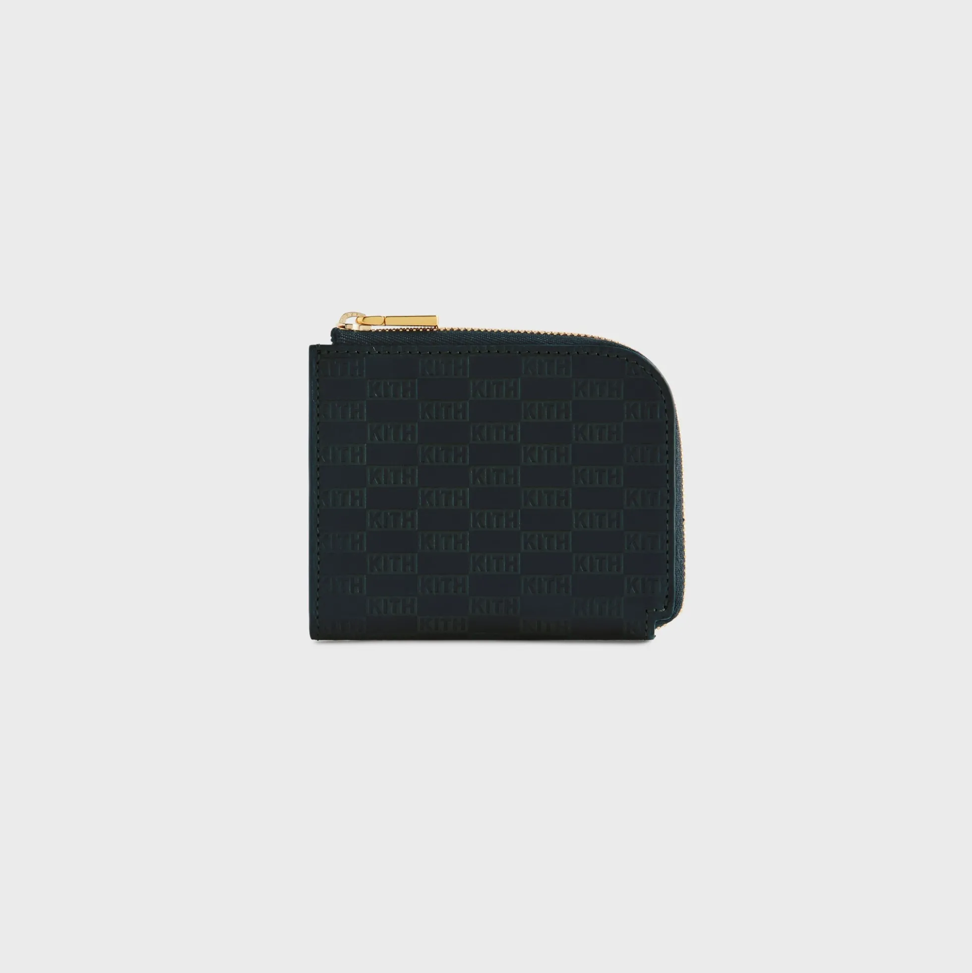 Kith Monogram Vachetta Zip Wallet