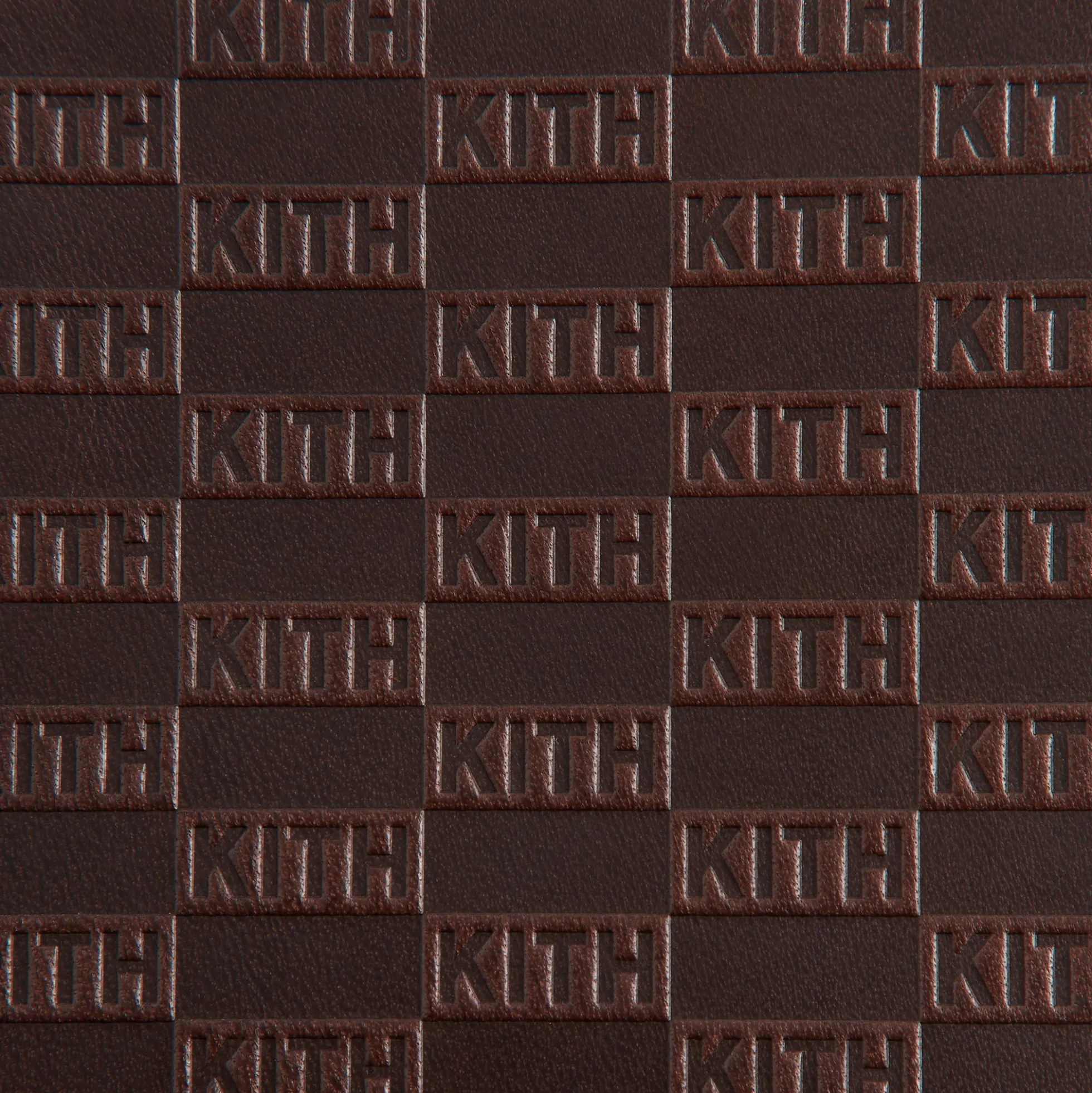 Kith Monogram Vachetta Zip Wallet