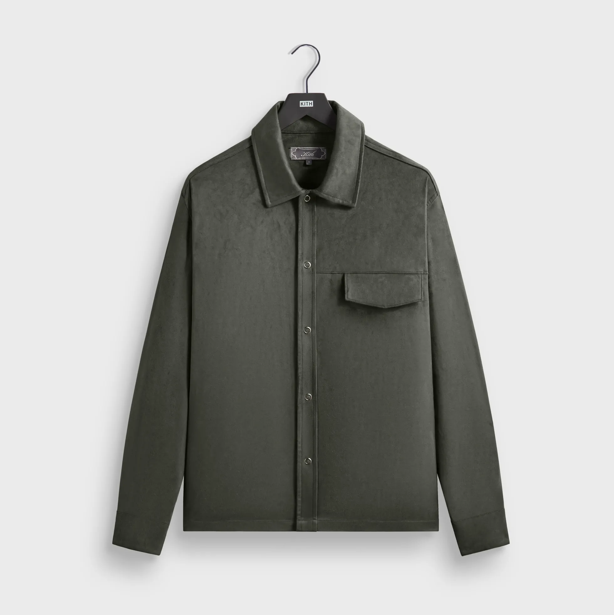 Kith Montague Microsuede Shirt