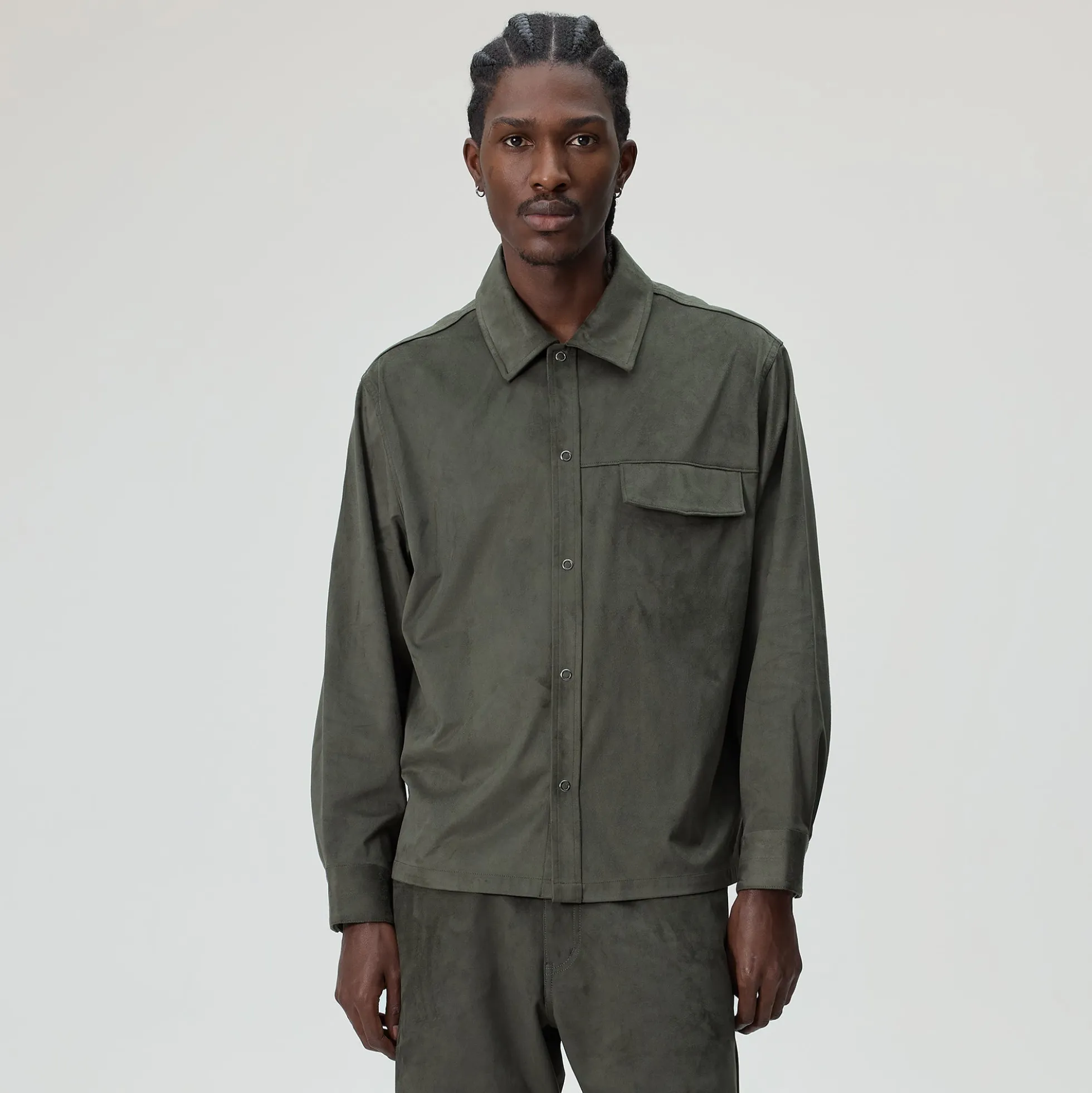 Kith Montague Microsuede Shirt