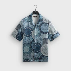 Kith Mosaic Mandala Thompson Camp Collar Shirt