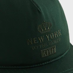 Kith New York To The World Relaxed Twill Nolan Trucker Hat