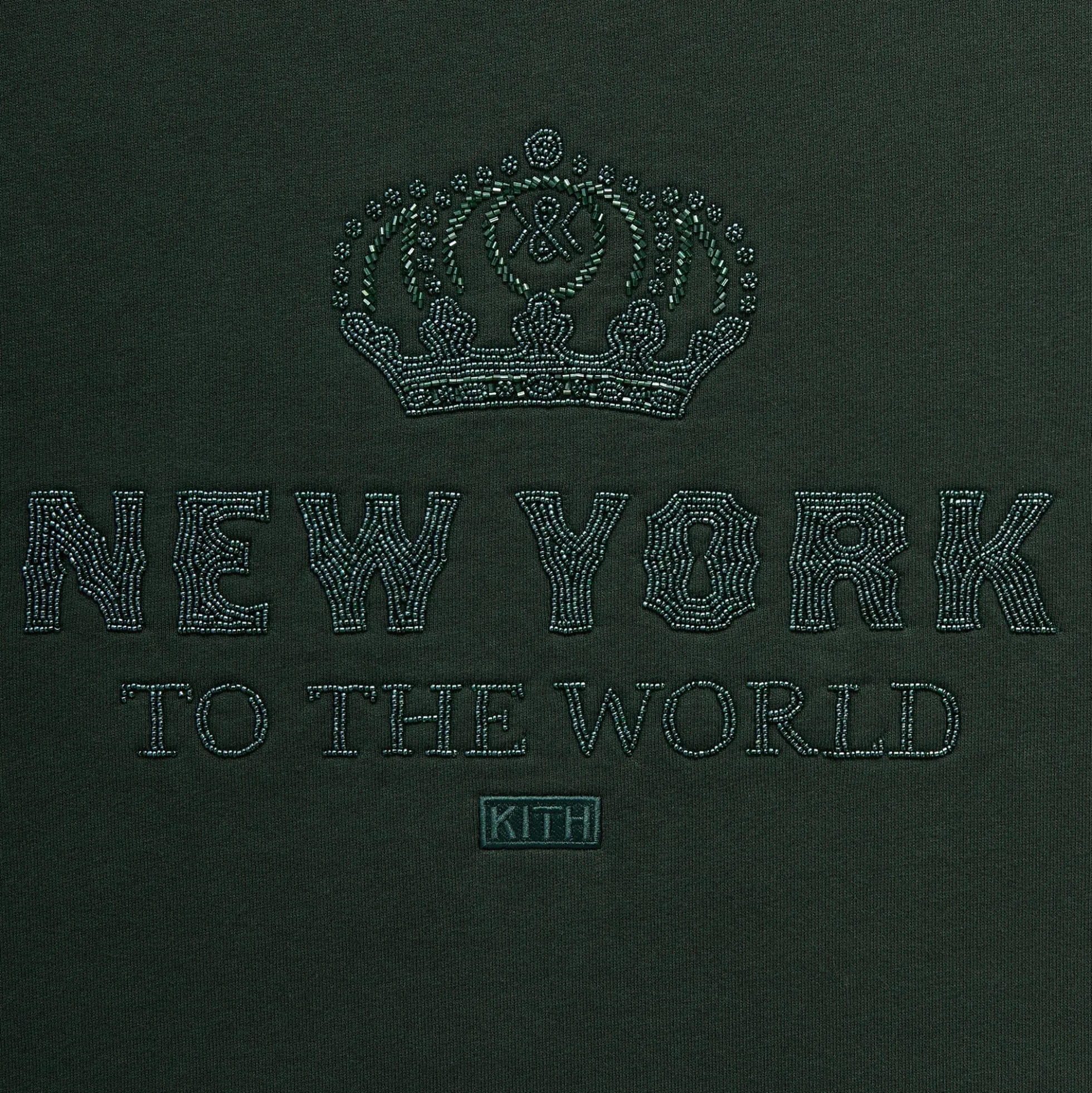 Kith New York To The World Crown Crewneck
