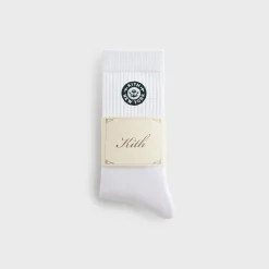 Kith 3-Pack Rose Script Cotton Crew Socks