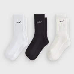 Kith 3-Pack Script Cotton Crew Socks