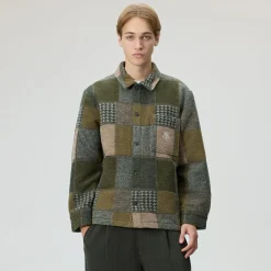 Kith Patchwork Wool Coaches Jacket