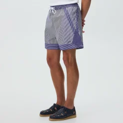 Kith Poplin Stripe Turbo Short