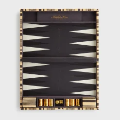 Kith Raffia Backgammon Board