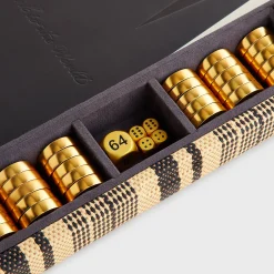 Kith Raffia Backgammon Board