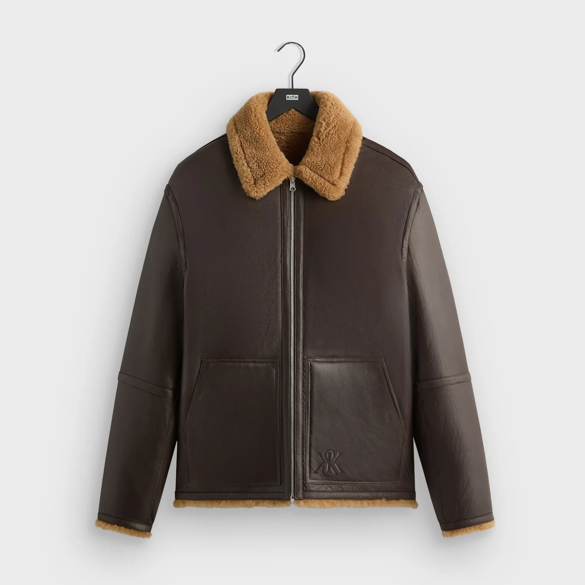 Kith Reversible Shearling Bomber