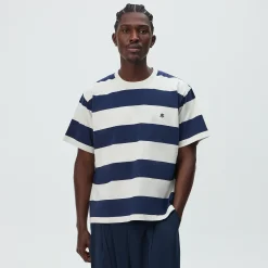 Kith Stripe Alex II Boxy Tee
