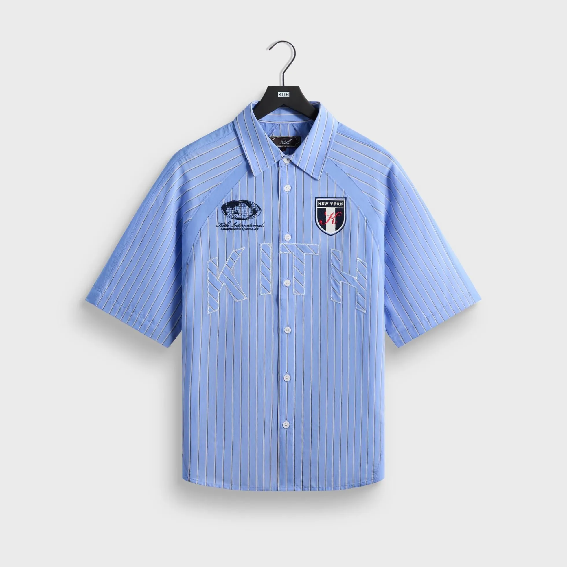Kith Striped Poplin Shelton Shirt