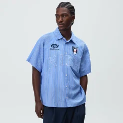 Kith Striped Poplin Shelton Shirt