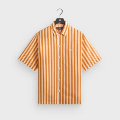 Kith Striped Thompson Camp Collar Shirt