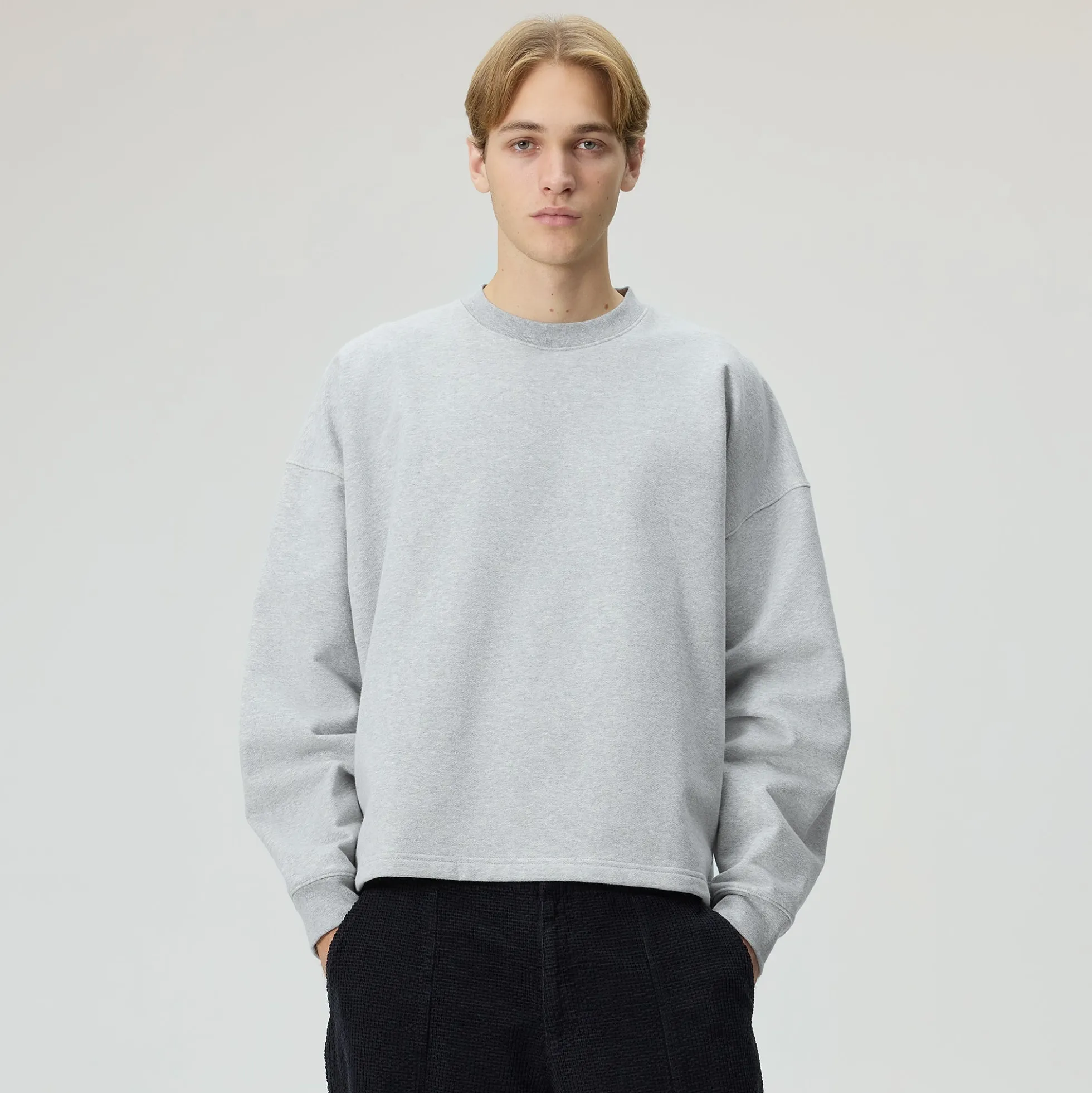Kith Sueded French Terry Long Sleeve Lawson Tee