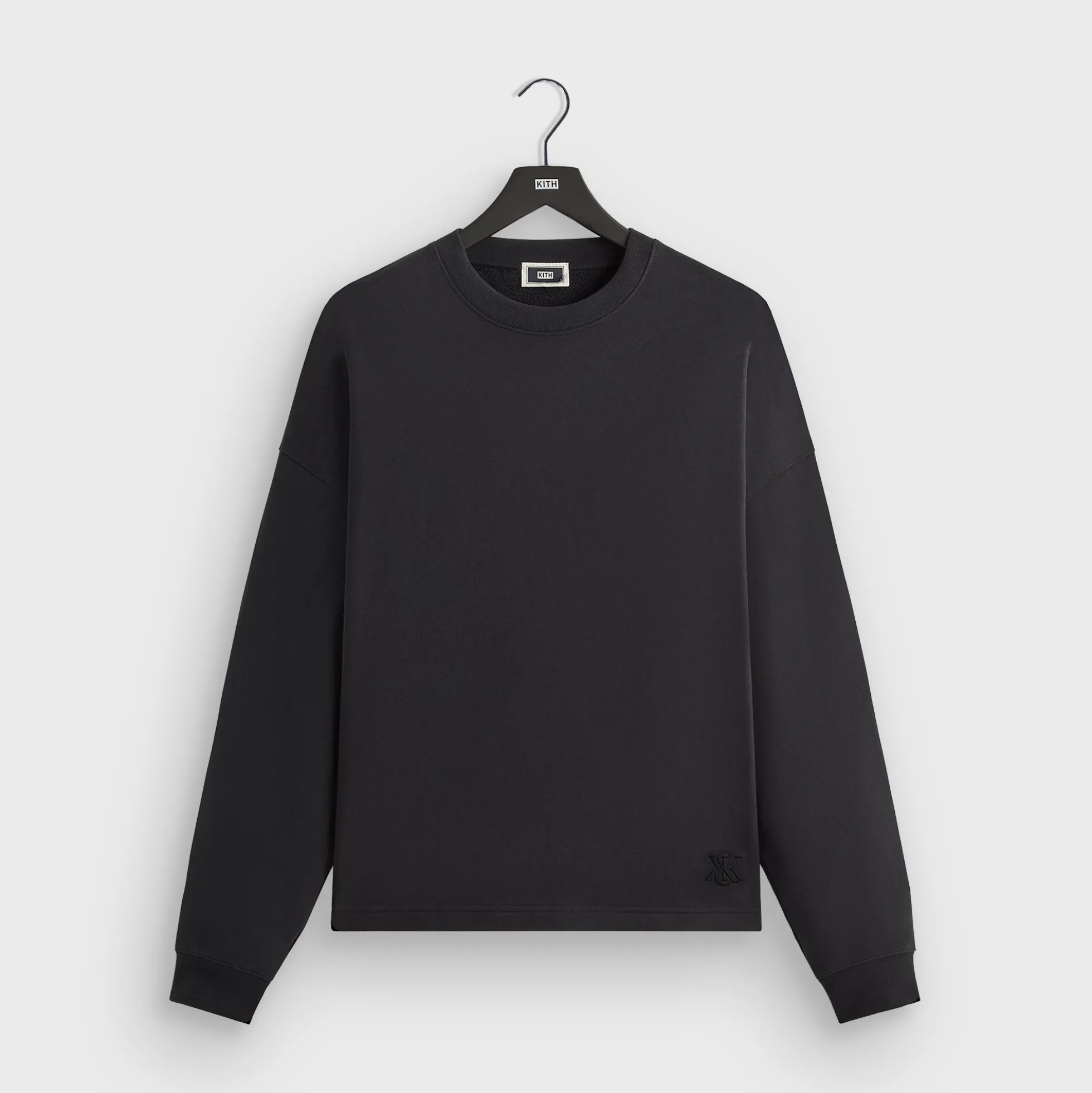 Kith Sueded French Terry Long Sleeve Lawson Tee