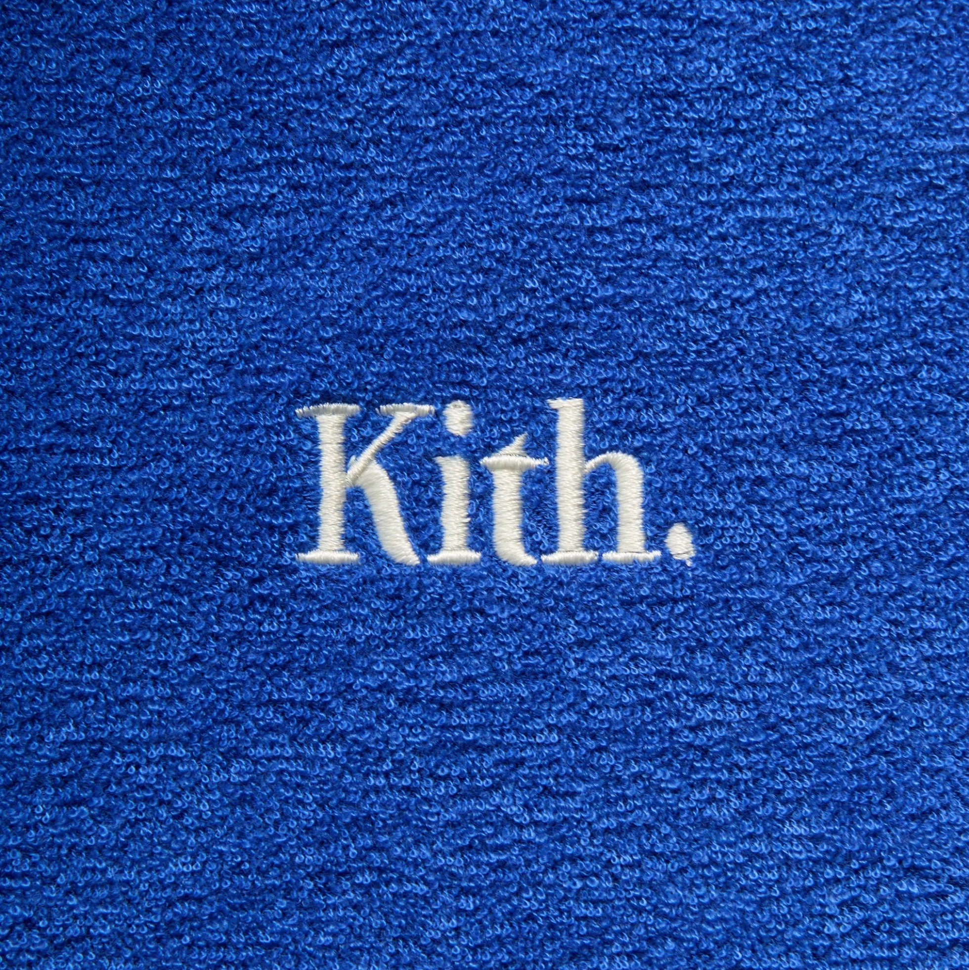 Kith Towel Boucle Boxy Collared Overshirt