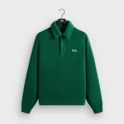 Kith Towel Boucle Long Sleeve Drew Polo