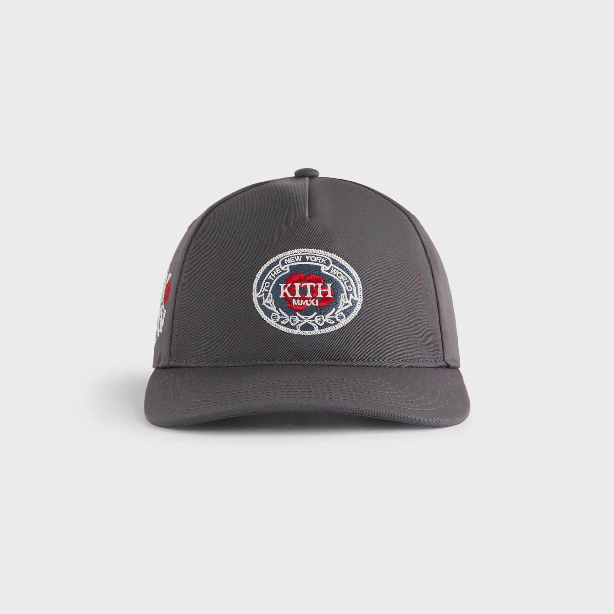 Kith Twill Bay Low Pinch Crown Snapback