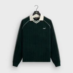 Kith Velvet Corduroy Long Sleeve Trevor Polo