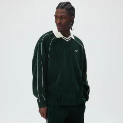 Kith Velvet Corduroy Long Sleeve Trevor Polo