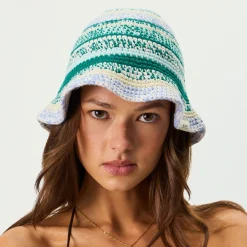 Kith Women Autograph Crochet Bucket Hat