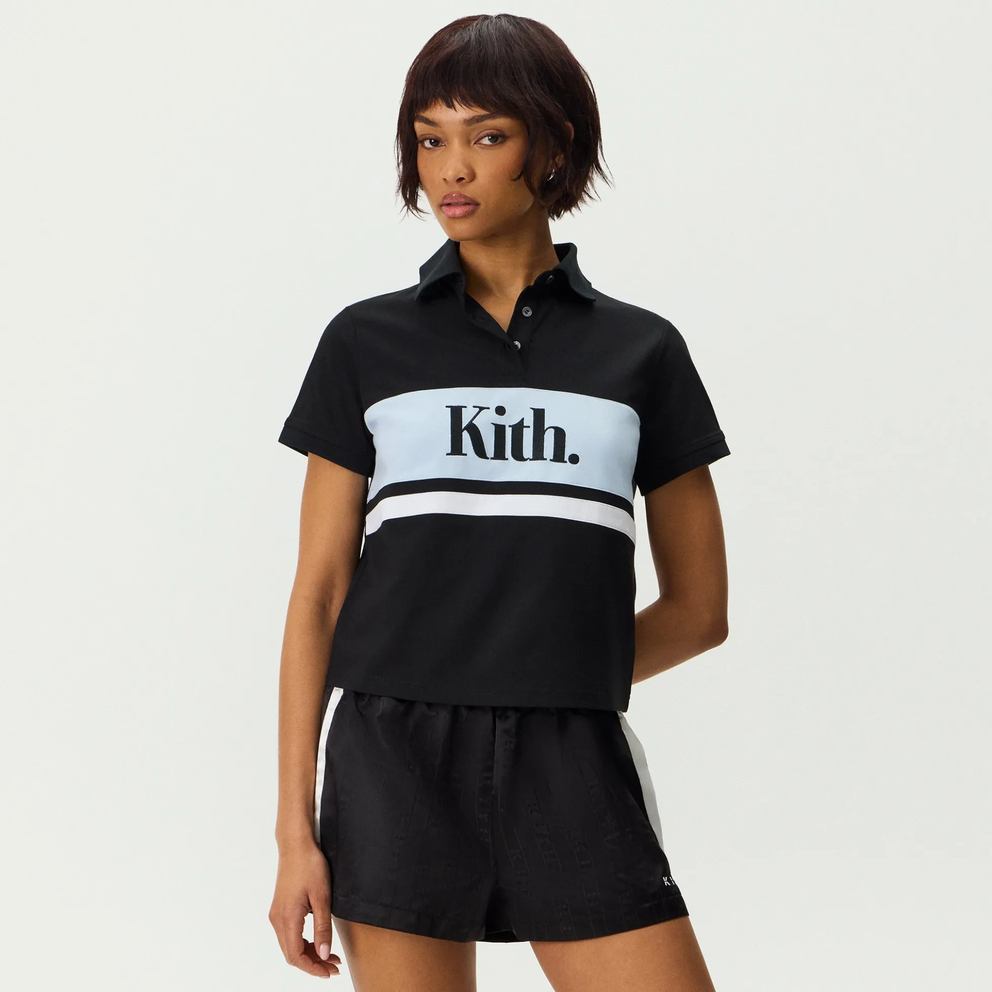 Kith Women Breda Paneled Polo