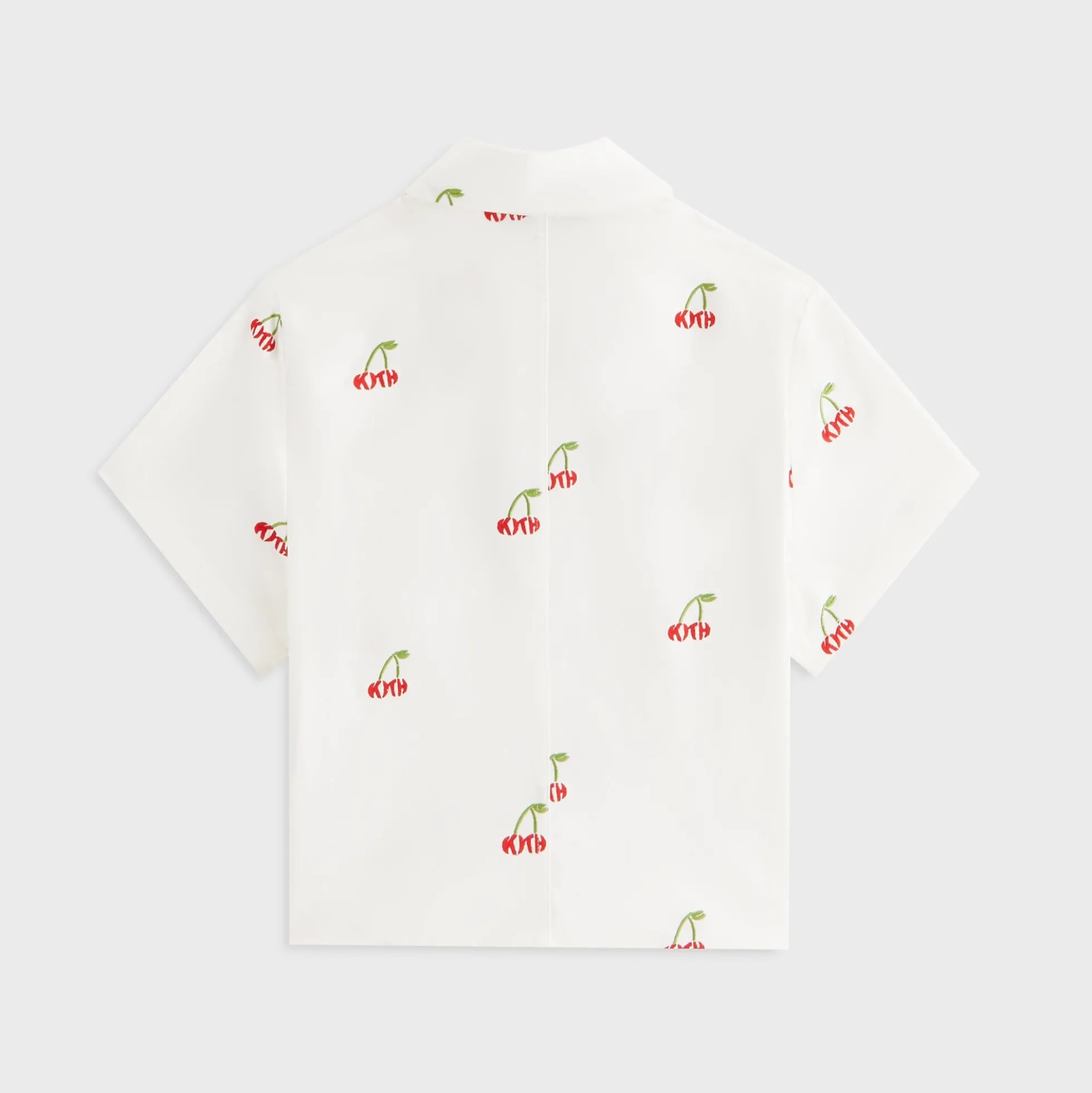 Kith Women Caela Cherry Oxford Zip Shirt