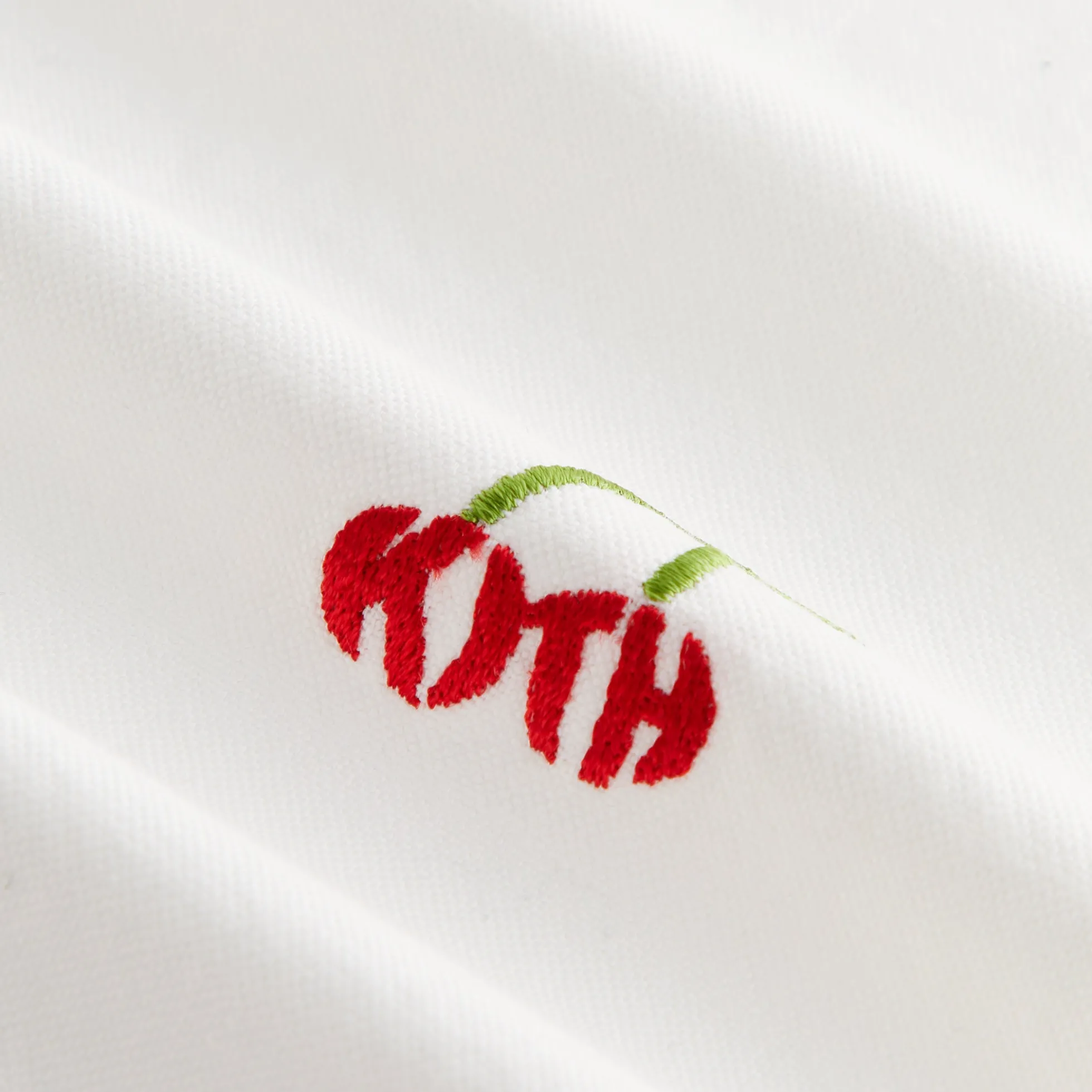 Kith Women Caela Cherry Oxford Zip Shirt