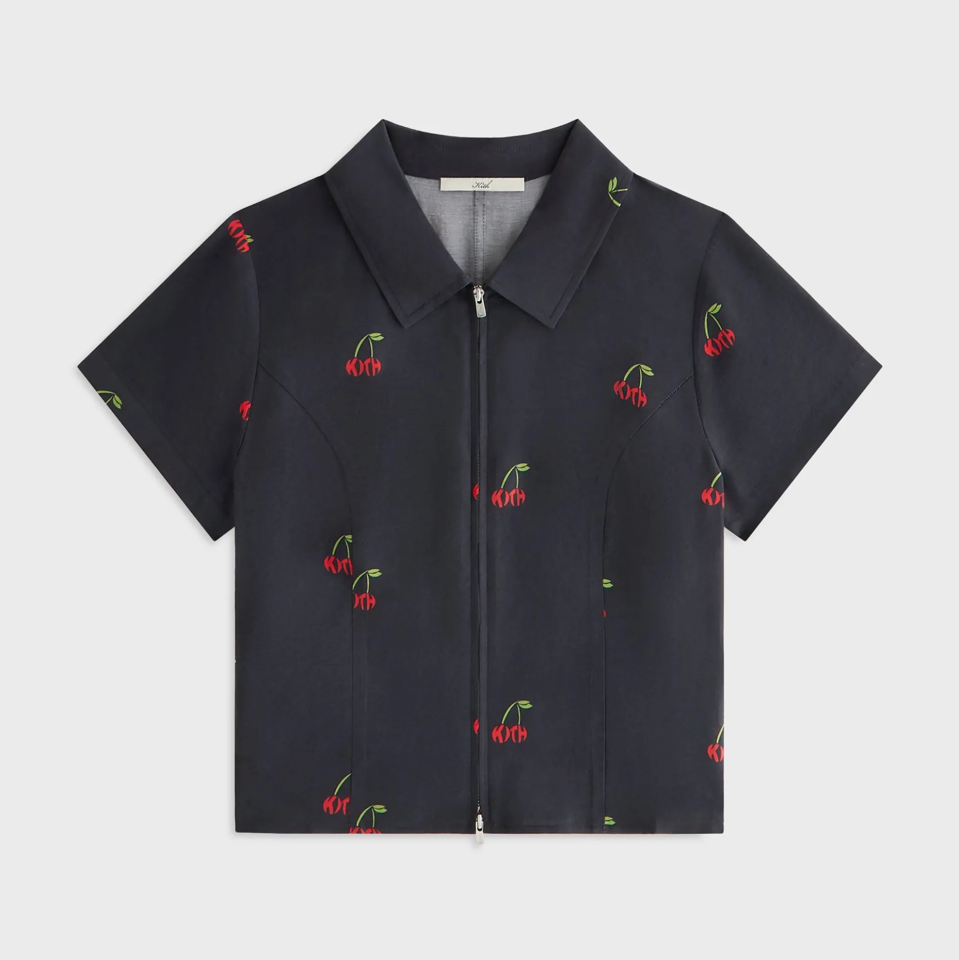 Kith Women Caela Cherry Zip Shirt