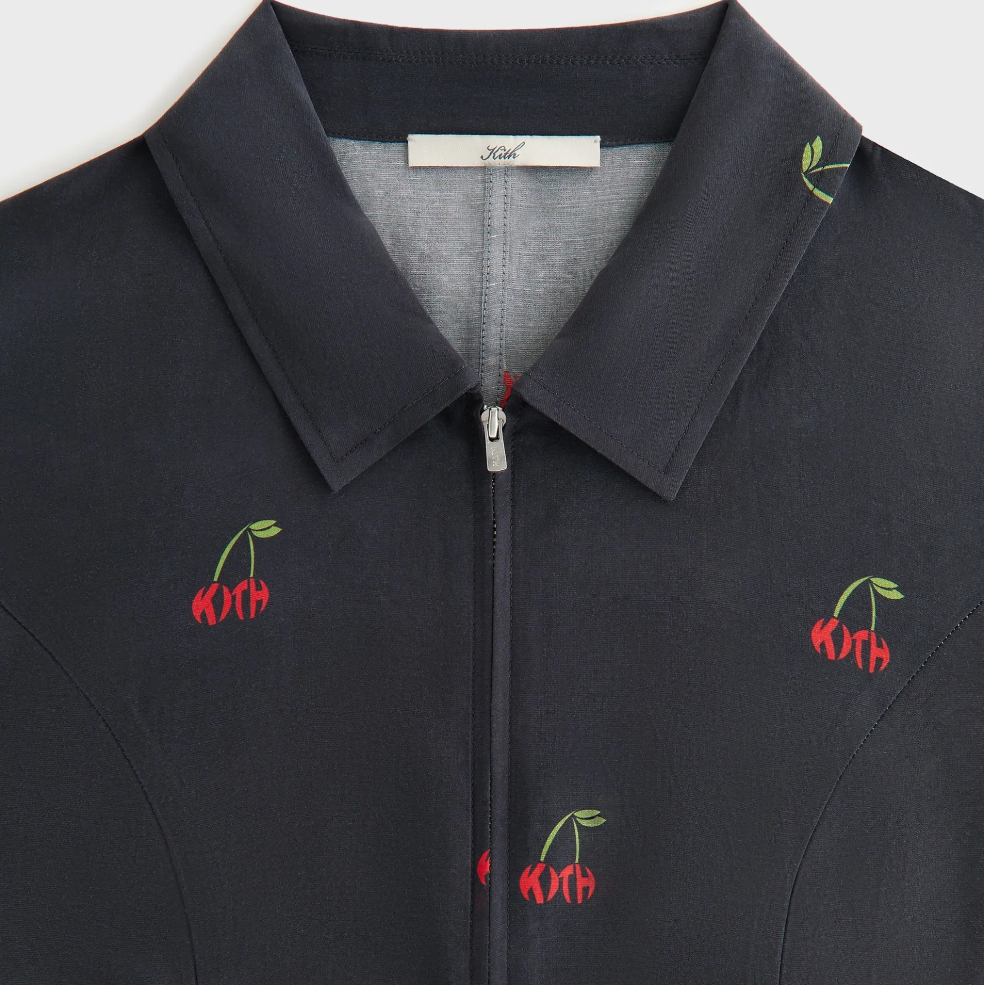 Kith Women Caela Cherry Zip Shirt