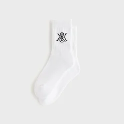 Kith Women Crest Cotton Mid Crew Socks