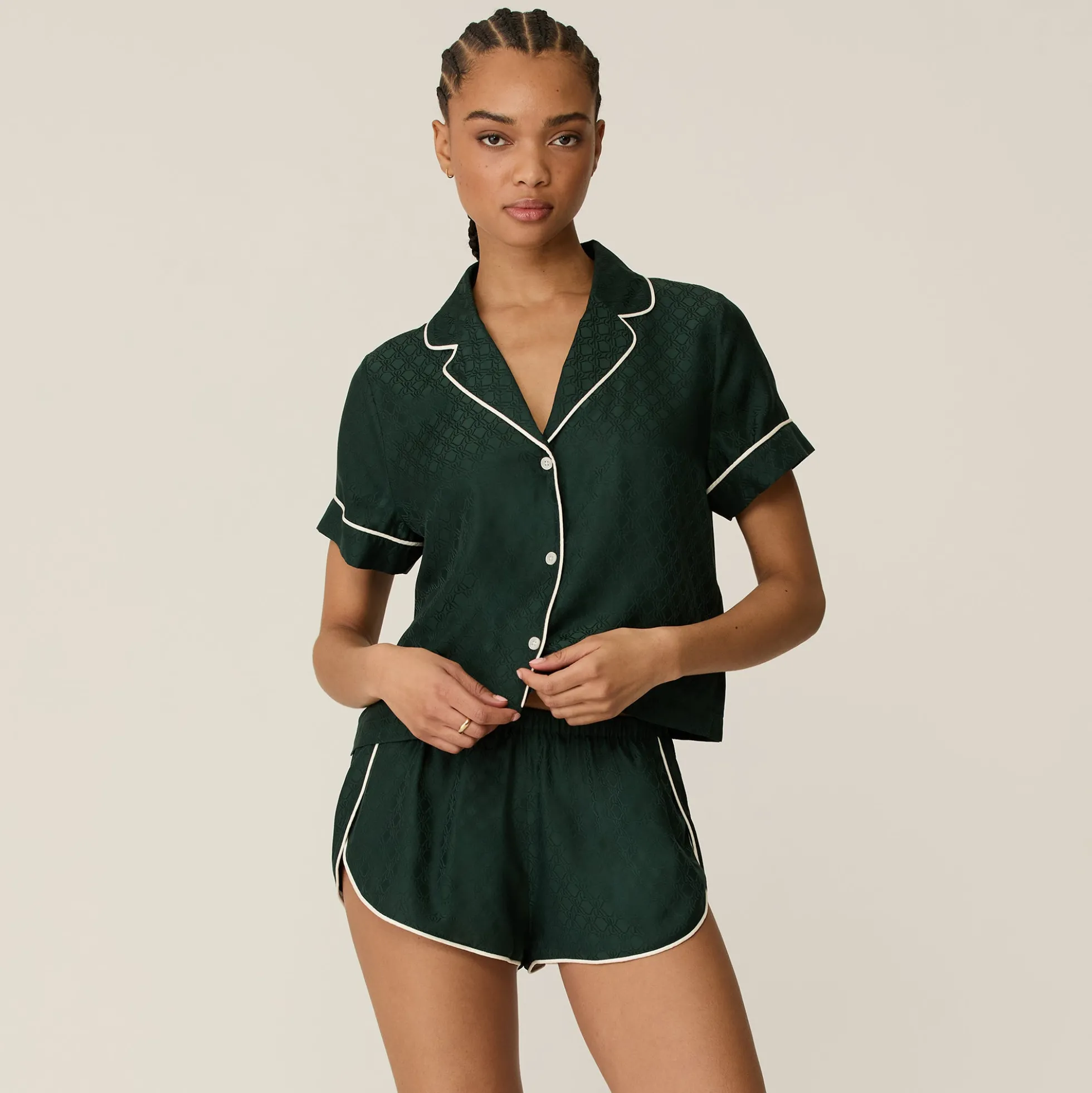 Kith Women Crest Monogram Pajama Set