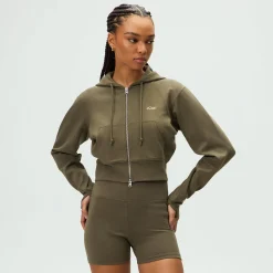 Kith Women Davin Cropped Hoodie