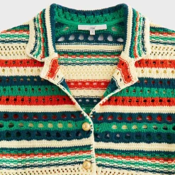Kith Women Elena II Eyelet Crochet Shirt
