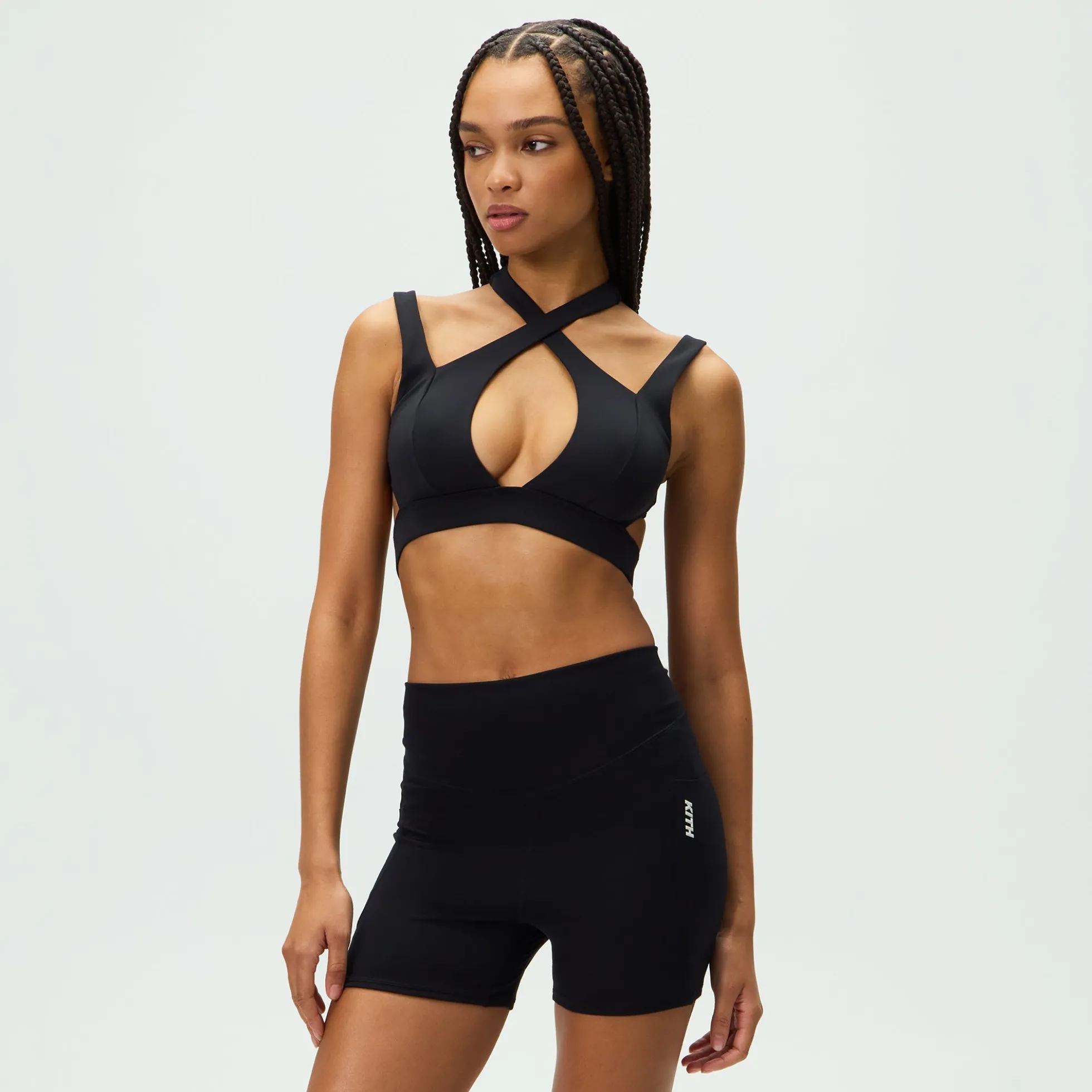 Kith Women Enhance Cross Halter Bra