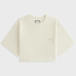 Kith Women Fei Waffle Cropped Tee