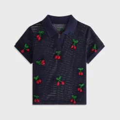 Kith Women Hedi Cherry Sweater Polo