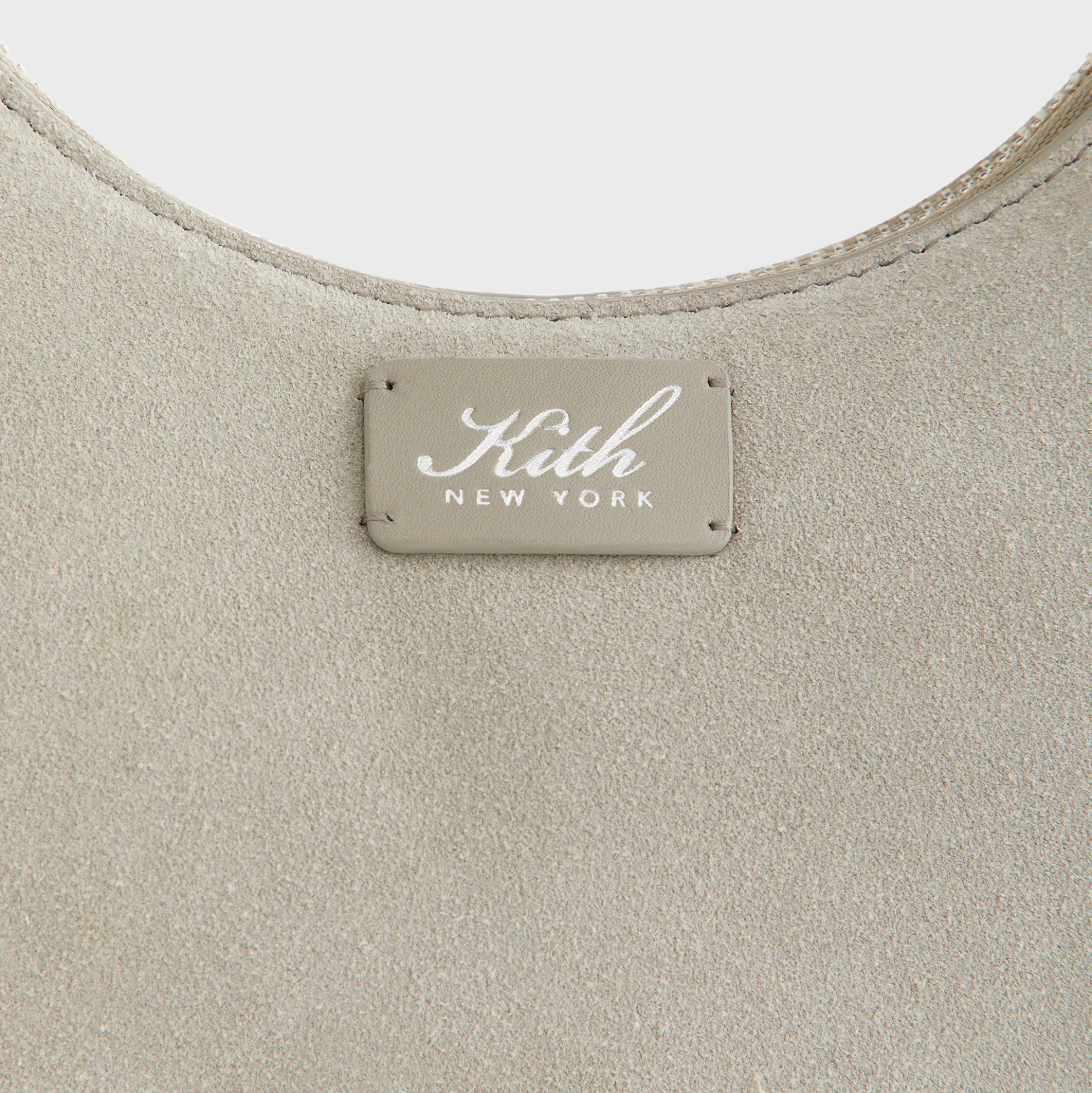 Kith Women Imana Suede Mix Crescent Shoulder Bag