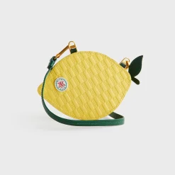 Kith Women Leather Lemon Pouch