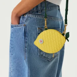 Kith Women Leather Lemon Pouch