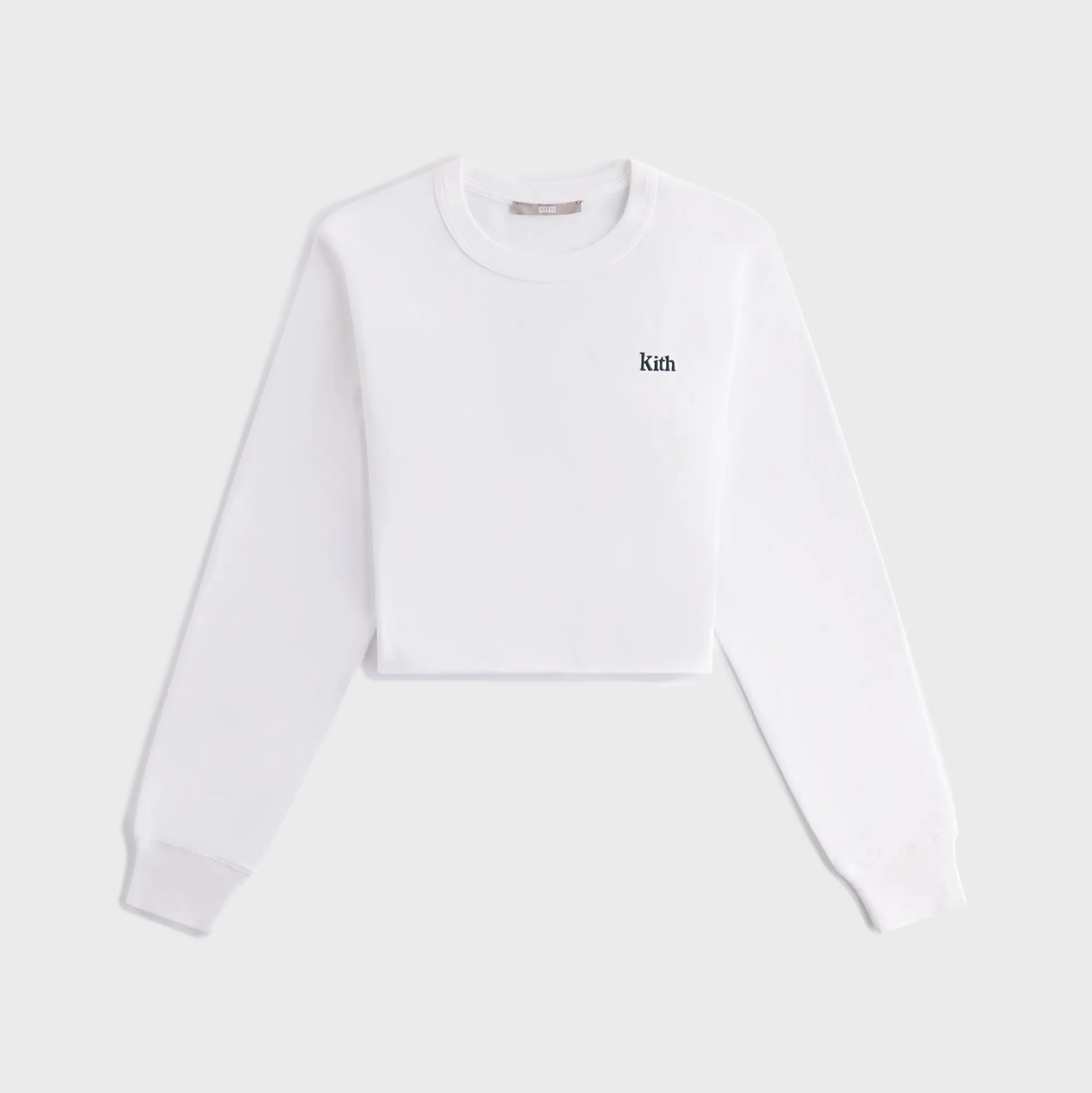 Kith Women Lucy Cropped Long Sleeve II Tee