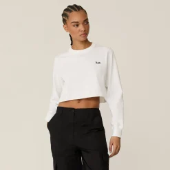 Kith Women Lucy Cropped Long Sleeve II Tee