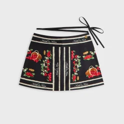 Kith Women Mako Cherry Wrap Tie Skirt