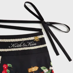 Kith Women Mako Cherry Wrap Tie Skirt