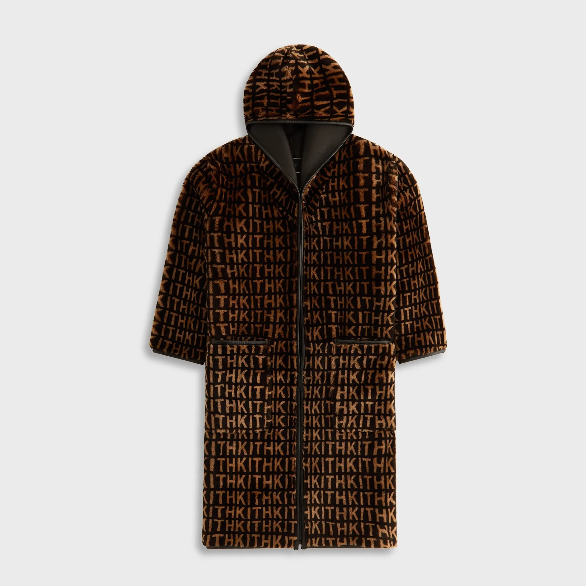 Kith Women Monogram Shearling Coat