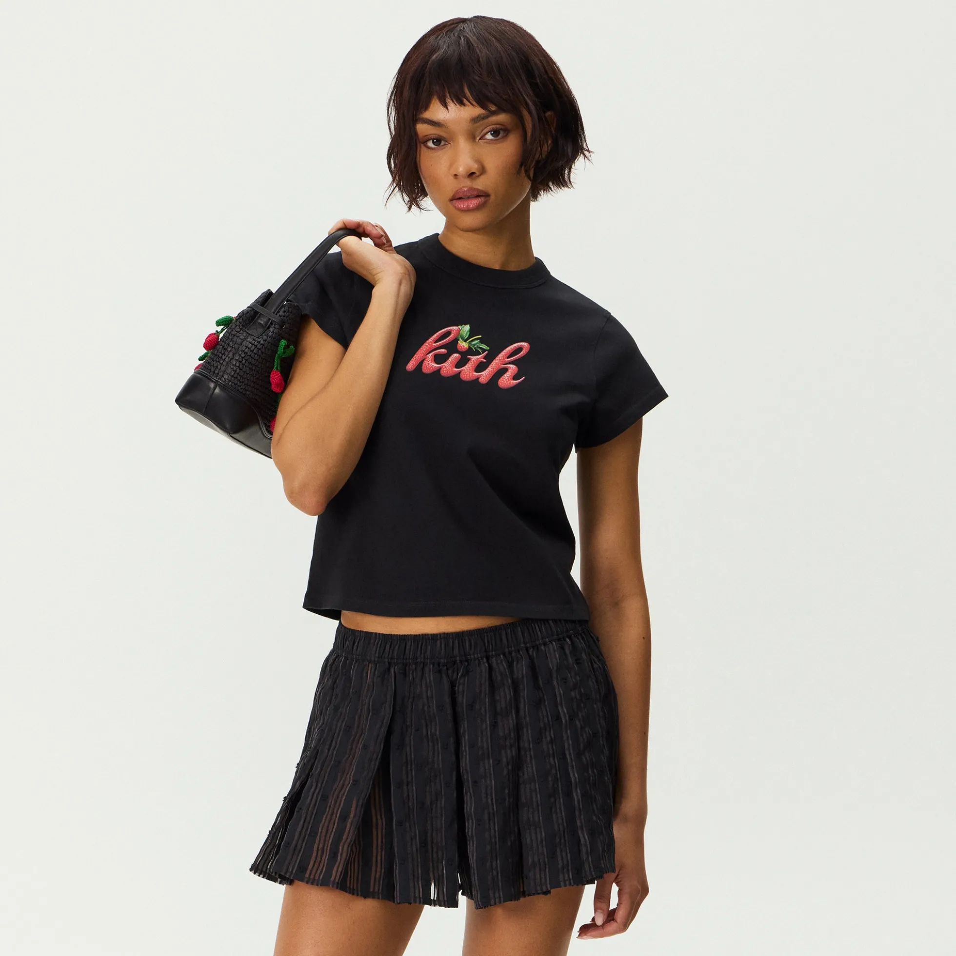 Kith Women Mulberry Vintage Strawberry Tee