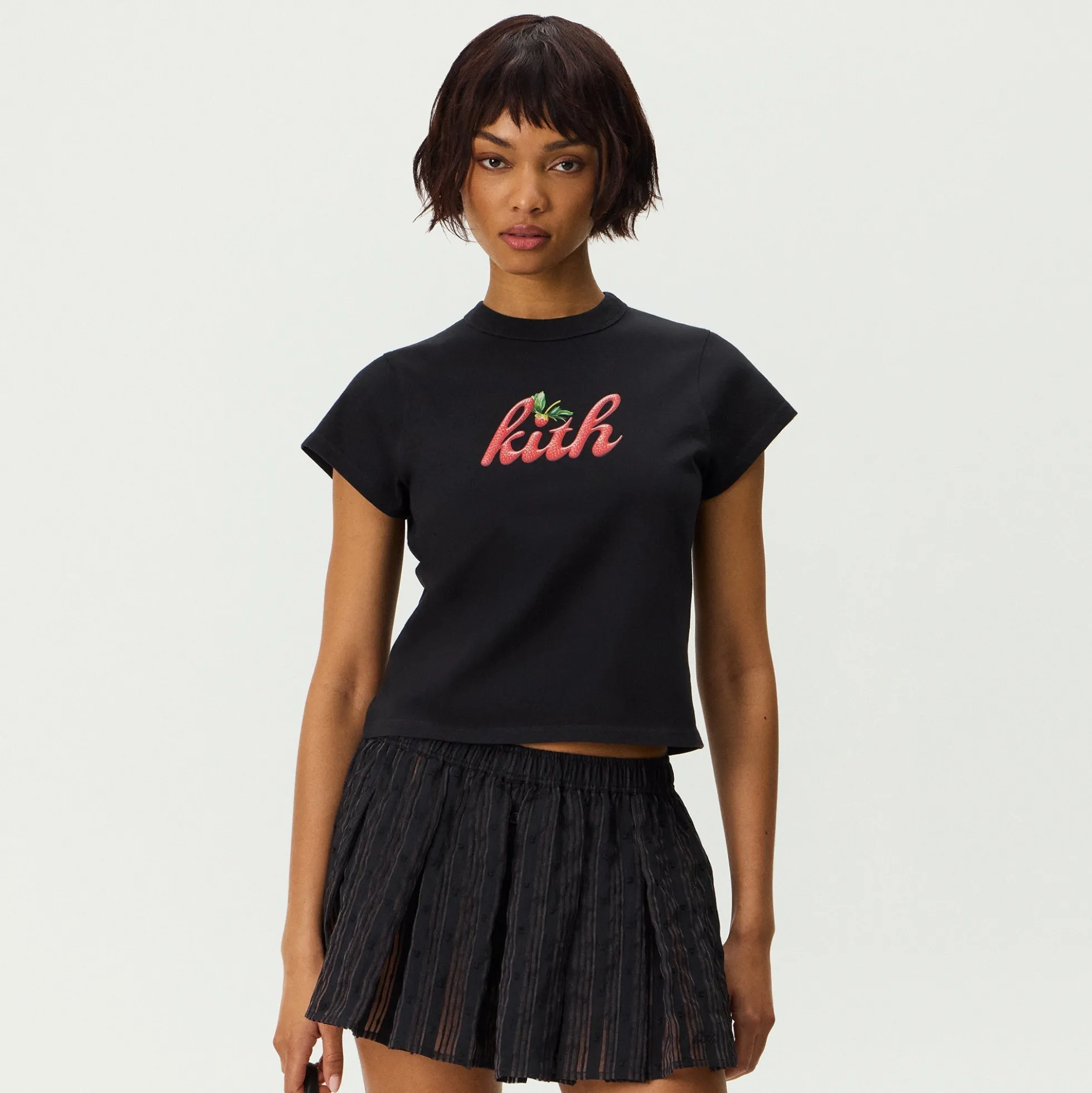 Kith Women Mulberry Vintage Strawberry Tee